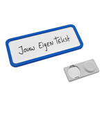 CombiCraft Blanco naambadge Office kunststof met dubbelmagneet - per 1 stuk