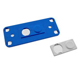 CombiCraft Blanco naambadge Office kunststof met dubbelmagneet - per 1 stuk