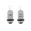 Mini Classic aluminium hotelsleutelhanger in zilver met zwarte gravering