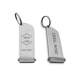 Révolution hotel sleutelhanger zilver met gravering