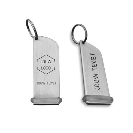 Révolution hotel sleutelhanger zilver met gravering