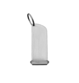 Blanco Révolution hotel sleutelhanger in zilver