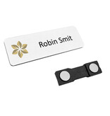 CombiCraft Kunststof naambadge 75x25mm met jouw tekst - per 1 stuk