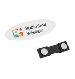 CombiCraft Plastic naambadge Topper 75x25mm met eigen logo - per stuk