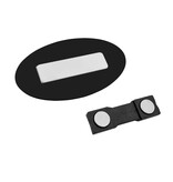 CombiCraft Kunststof naambadge 70x37mm met jouw naam en logo - per stuk