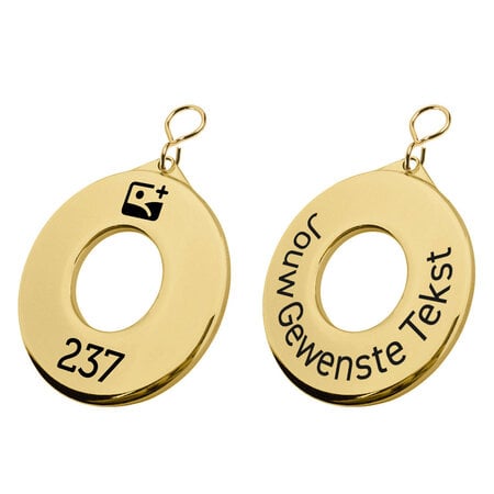 CombiCraft Hotel sleutelhanger Magic met gravering van messing - per 1 stuk