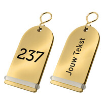 Hotel sleutelhanger Pigalle met gravering