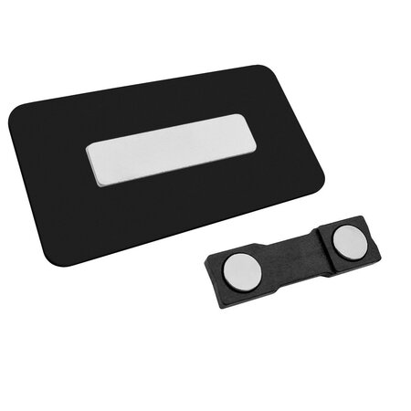 CombiCraft Kunststof naambadge 75x40mm met eigen naam en logo - per stuk