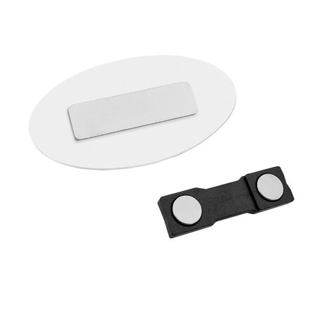 CombiCraft Plexiglas naambadge 70x37mm met jouw logo - per stuk