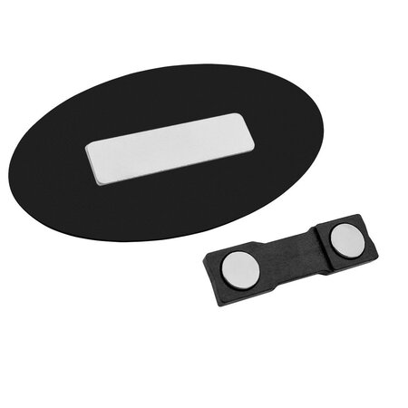 CombiCraft Kunststof naambadge 85x45mm met jouw logo en naam - per stuk