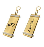 CombiCraft Hotel sleutelhanger Montparnasse met gravering van messing - per 1 stuk