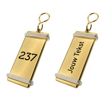 Hotel sleutelhanger Montparnasse met gravering