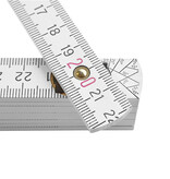 Houten duimstok 2 meter met naam - per stuk