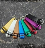 Big Classic aluminium hotel sleutelhanger brons met gravering