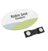 CombiCraft Kunststof naambadge 85x45mm met eigen tekst - per 1 stuk