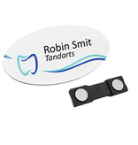 CombiCraft Kunststof naambadge Tandarts 85x45mm met eigen tekst - per stuk