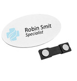 CombiCraft Kunststof naambadge zorg 85x45mm met eigen tekst - per 1 stuk