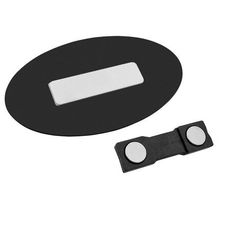 Kunststof naambadge zorg 85x45mm met jouw tekst - per 1 stuk