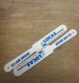 Bierafschuimer met eigen ontwerp  230x27x3mm - per 1 stuk
