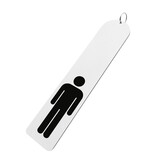 Combipaneel XXL-sleutelhanger met herenpictogram - per stuk