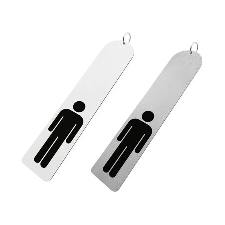Combipaneel XXL-sleutelhanger met herenpictogram - per stuk