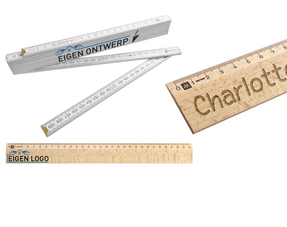 Linialen en duimstokken