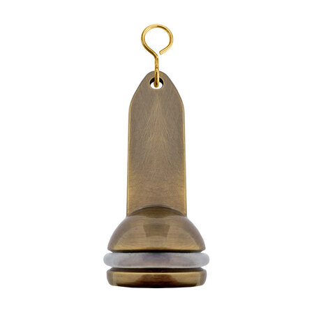 CombiCraft Blanco hotel sleutelhanger Empire van gebruineerd messing - per 1 stuk