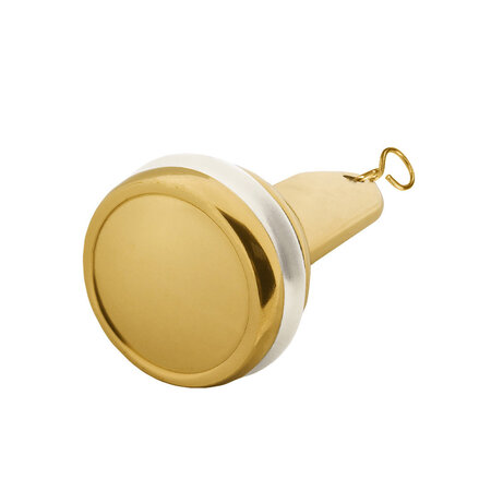 CombiCraft Blanco hotel sleutelhanger Capital van messing - per 1 stuk