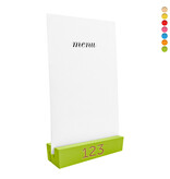 CombiCraft Houten tafelnummer 100x30mm met nummer en gleuf - per stuk