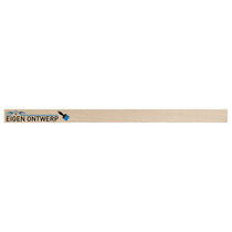 Houten verfstok met logo - per 10 stuks