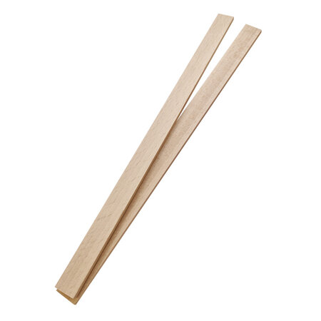 CombiCraft Houten verfstok 258x16mm met eigen logo - per 10 stuks