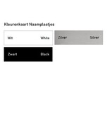 Naamplaatje 57x15x0,8mm met tape passend in DoorBird  D21x