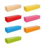 CombiCraft Blanco houten kaarthouder 100x30mm - per stuk