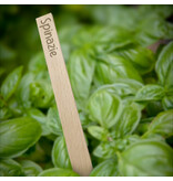 CombiCraft Houten steeketiketten 258x16mm groente- en fruitset - per set