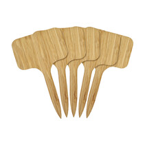 Bamboe steeketiketten 100mm - 100 stuks