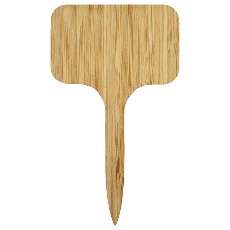 Bamboe steeketiketten 60x100x2mm - per 100 stuks