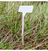 CombiCraft Kunststof plaatetiketten 300x90mm recht met knik wit - per 10 stuks