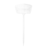 CombiCraft Kunststof plaatetiketten 450x190mm afgeronde hoeken wit - per 10 stuks