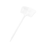 CombiCraft Kunststof plaatetiketten 450x190mm afgeronde hoeken wit - per 10 stuks