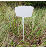 CombiCraft Kunststof plaatetiketten 450x190mm afgeronde hoeken wit - per 10 stuks