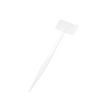 CombiCraft Kunststof plaatetiketten 360x100mm recht wit - per 10 stuks