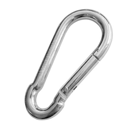 CombiCraft Karabijnhaak of festonhaak 80x39mm verzinkt staal - per stuk