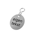 CombiCraft RVS sleutellabel actiemodel met tekst - per 1 stuk