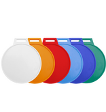 CombiCraft Blanco labelhouders 64x71mm van kunststof met een sleufopening - per 1 stuk