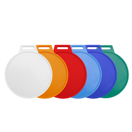 CombiCraft Blanco labelhouders 64x71mm van kunststof met een sleufopening - per 1 stuk