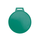 Blanco labelhouders 64x71mm van kunststof met een sleufopening - per 1 stuk