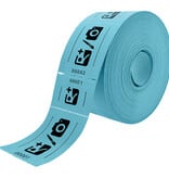 CombiCraft Entreebewijs op rol 114x60mm met rechte afscheurstrook - per 1000 bonnen