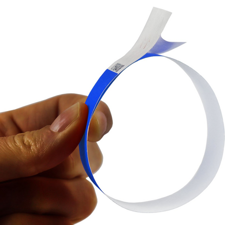 CombiCraft Blanco Tyvek polsbandjes of festivalbandjes - per 100 stuks