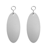 Blanco hotel sleutelhanger Santisimo 40 x 90 mm - per stuk