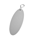 Blanco hotel sleutelhanger Santisimo 40 x 90 mm - per stuk